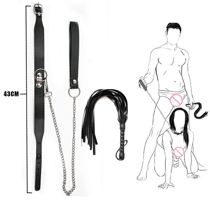 BDSM Bondage Set Collar Restraint Fetish Slave Dog Whip Furniture Sex Erotic Adult Toys For Women Couple Erotic Harness Sex Shop