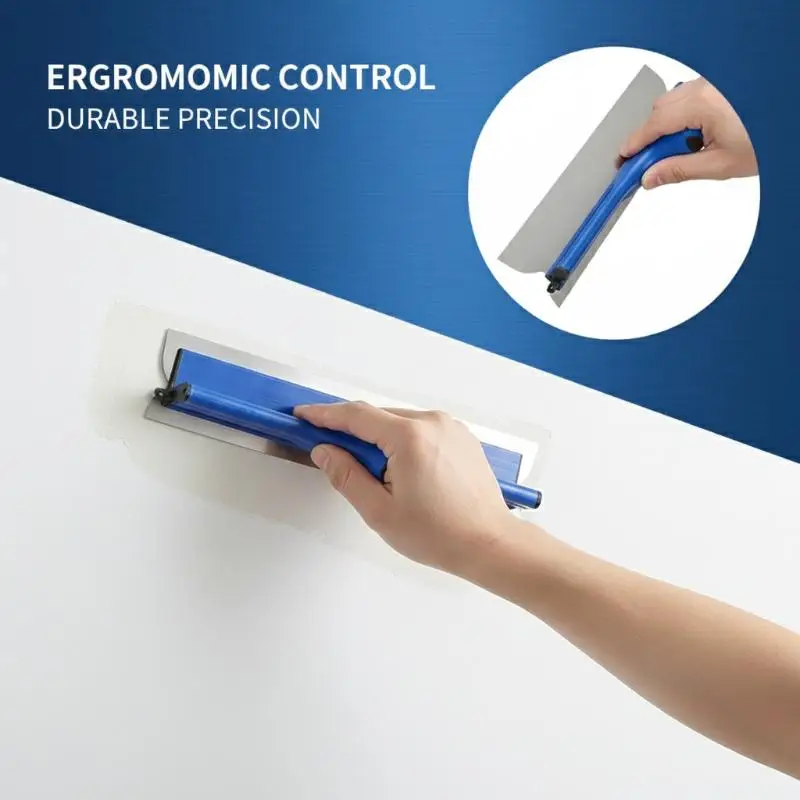 1Pcs Drywall Scraper Durable Taping Tool Set with Flexible Blades for Spreading Finishing Knockdown Home Use