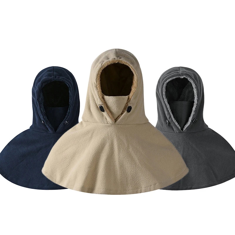 

Winter Cycling Windproof Cap Shawl Neck Protector Outdoor Ski Hat Hat Plush Beanies Cap