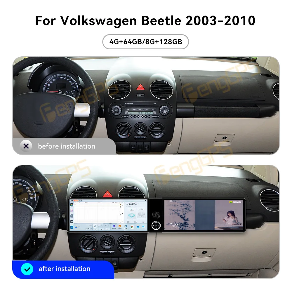 Touch Screen Car Radio For Volkswagen Beetle 2003-2010 Android GPS Automotive Multimedia Auto Radio Stereo Receiver Head Unit