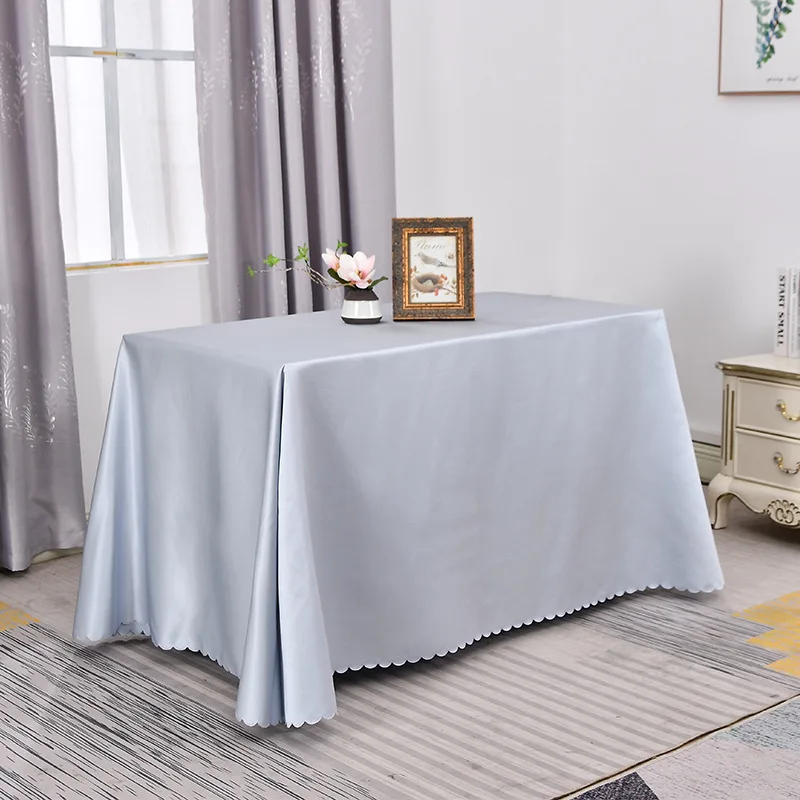 

2024 Tablecloth Wedding Christmas Table Cover Wipe Desk Cloth Decor Covers Rectangle Activity tablecloth