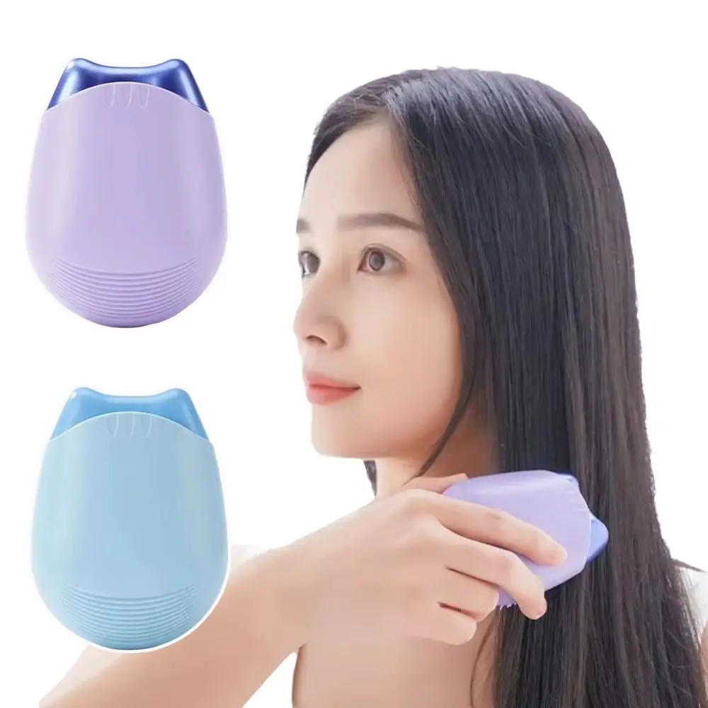 Portable Fluffy Hair Cat Claw Comb Anti-static Wet Dry Hair Brush Curly Tangle Free Hair Scalp Massage Comb for Women