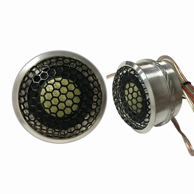 90db 1.4KHz-30KHz Aluminum High Tweeter 53mm RMS 15W 4ohm Car Tweeter  with Cover Neodymium magnet speaker(1pcs speaker)