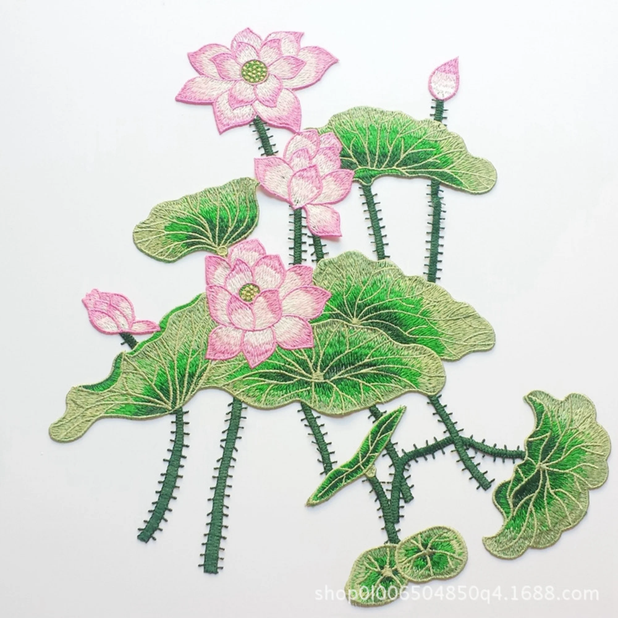 

1 piece sew-on Embroidered Appliques, Embroidered flower,Patches For Dress Supplies , dress DIY