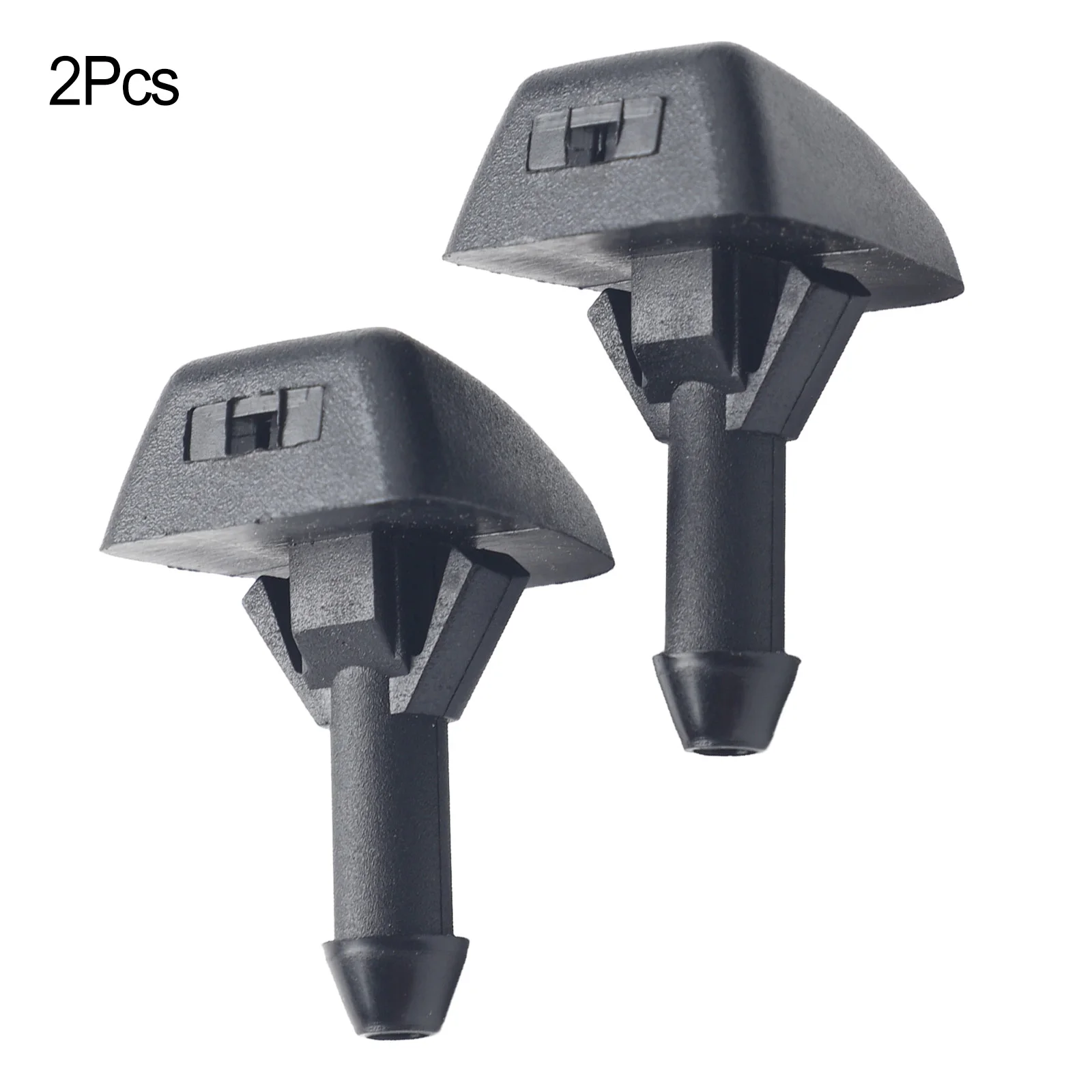 Auto Parts Wiper Nozzle ABS Black Car Accessories Dustproof Replacement Tool Waterproof For Volvo C30 2007-2013