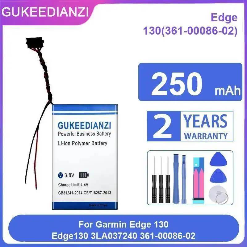 

Для Garmin Edge 130 3LA037240 361-00086-02 Батарея для часов высокой емкости 250 мАч, долговечная