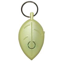 Portable Anti-loss Device Wireless Leaf Shape Key Finder Set with Whistle Remote Control Waterproof Anti-lost for Portable