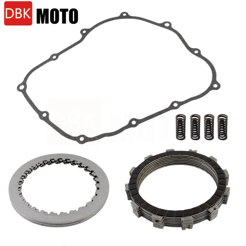 

For Honda NX650 1988-1989 XR600R 1985-2000 XR650L 1993-2009 XR650L 2012-2021 Clutch Kit Springs Gasket Set