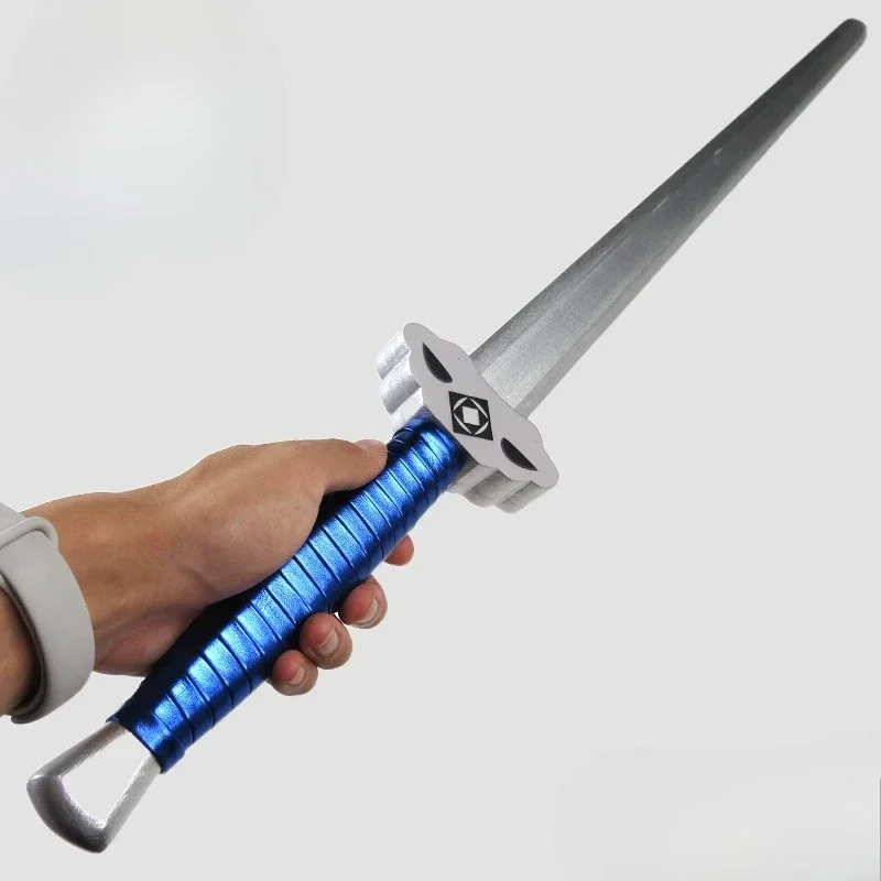 

Bamboo Sword Cosplay Anime Manga Weapon Props Oriental Xianyun Print Flying Star Toy 99cm