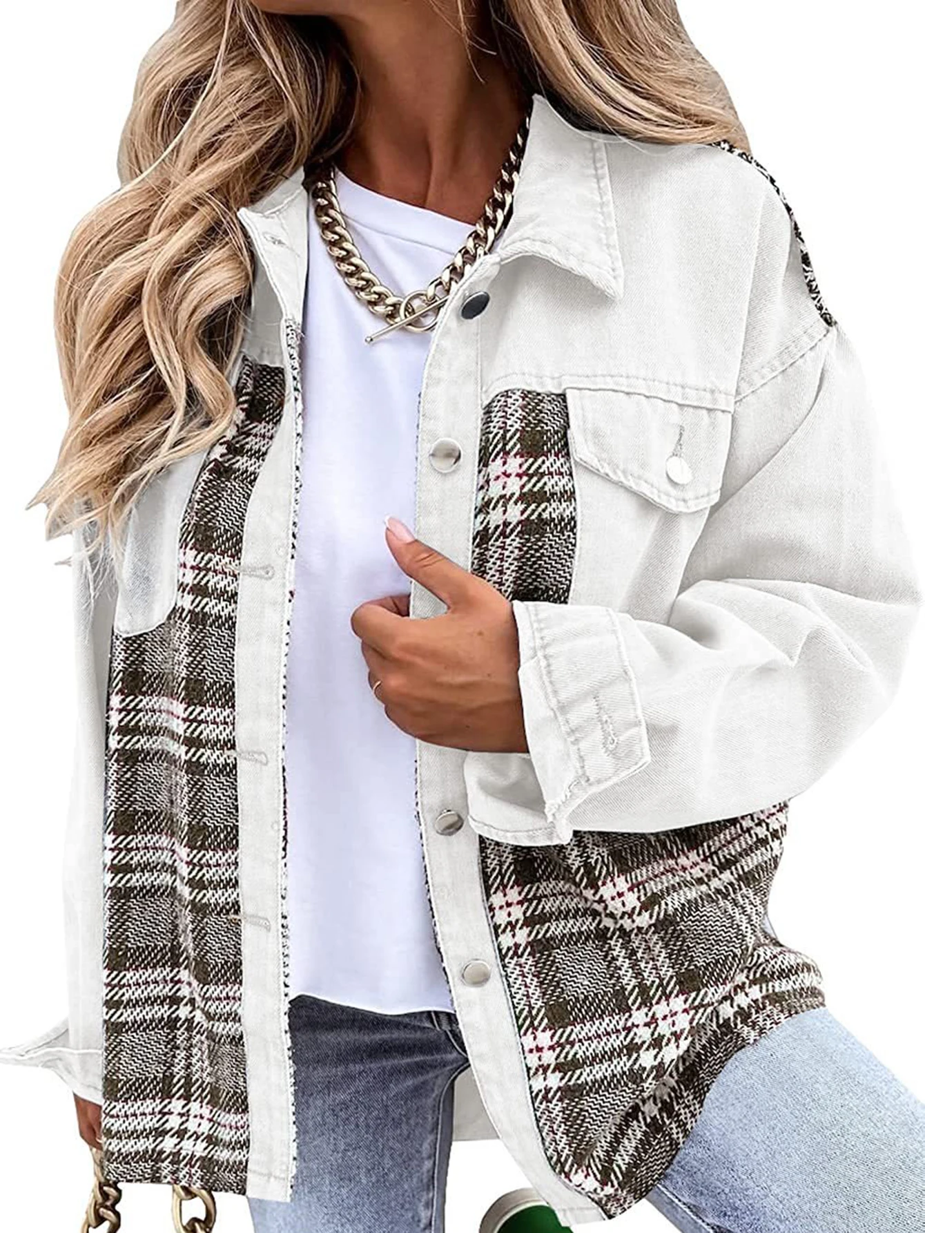 

Women's Autumn Winter Jacket Solid Color Long Sleeve Single Breasted Regular Fit Fashion Basic Outerwear