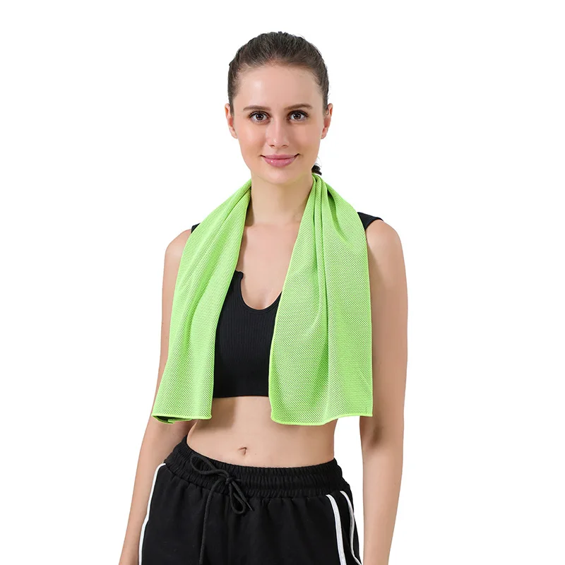 30x100cm Cooling Sports Towel Instant Ice Cooling Towel Quick Dry Sweat Absorbent for Gym Running Fitness Outdoor