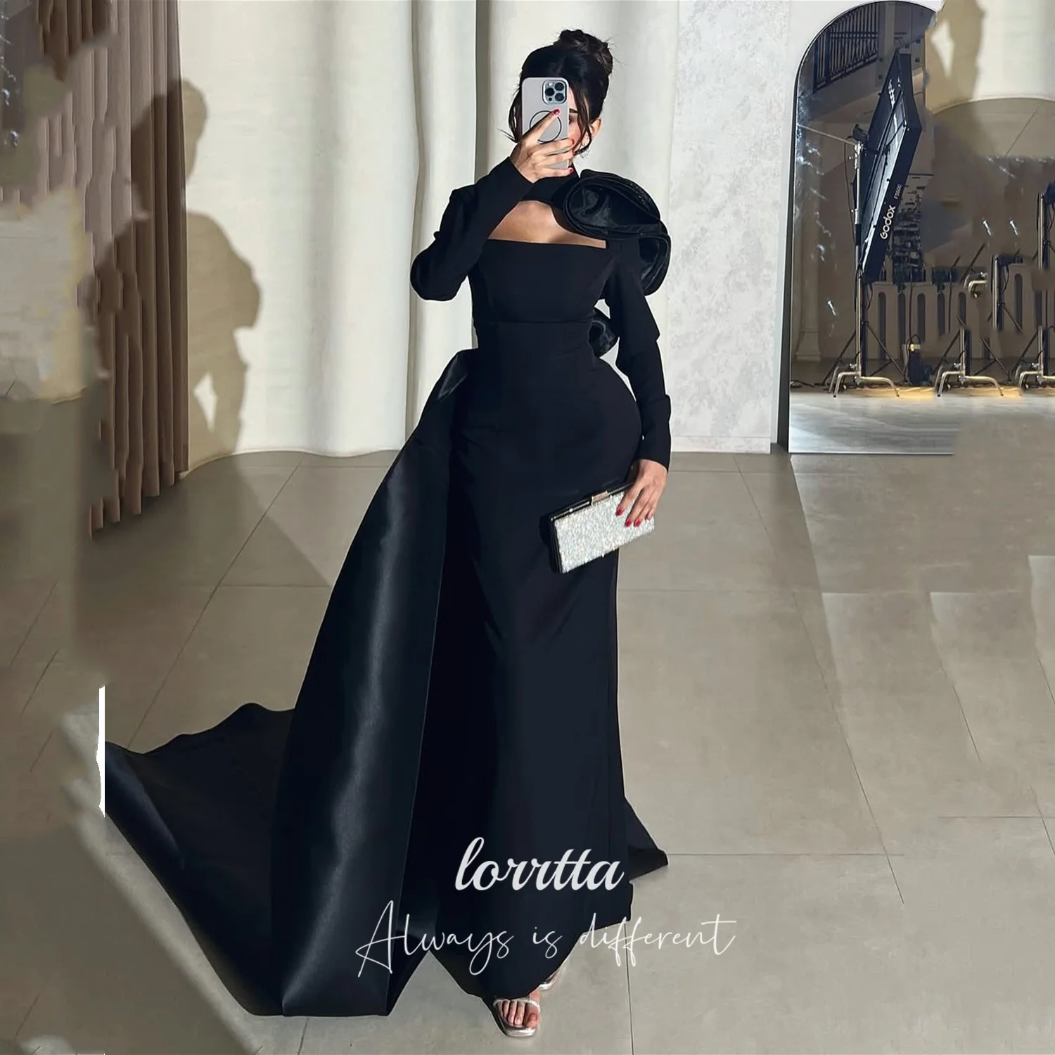 Sukienki wieczorowe Lorrtta, sukienki damskie na specjalne okazje, eleganckie sukienki na przyjęcia w kolorze ciemnoniebieskim, sukienki syreny na zamówienie 2025