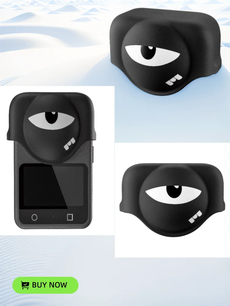 

Portable Shockproof Wear-Resistant Silicone Protective Case for DJI Osmo360 Panoramic Action Camera Lenses