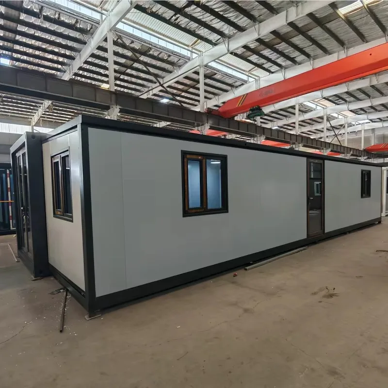 [Mais vendido] Casa pequeña móvil prefabricada prefabricada 2 3 4 5 dormitorio 20 pies 40 pies casa contenedor expandible plegable energía Solar de