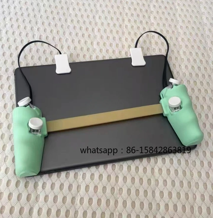 DIY Tablet Game Controller with Four Buttons and Six Fingers, Pulse Continuous Shooting, Universal, Multiple Sizes To Choose