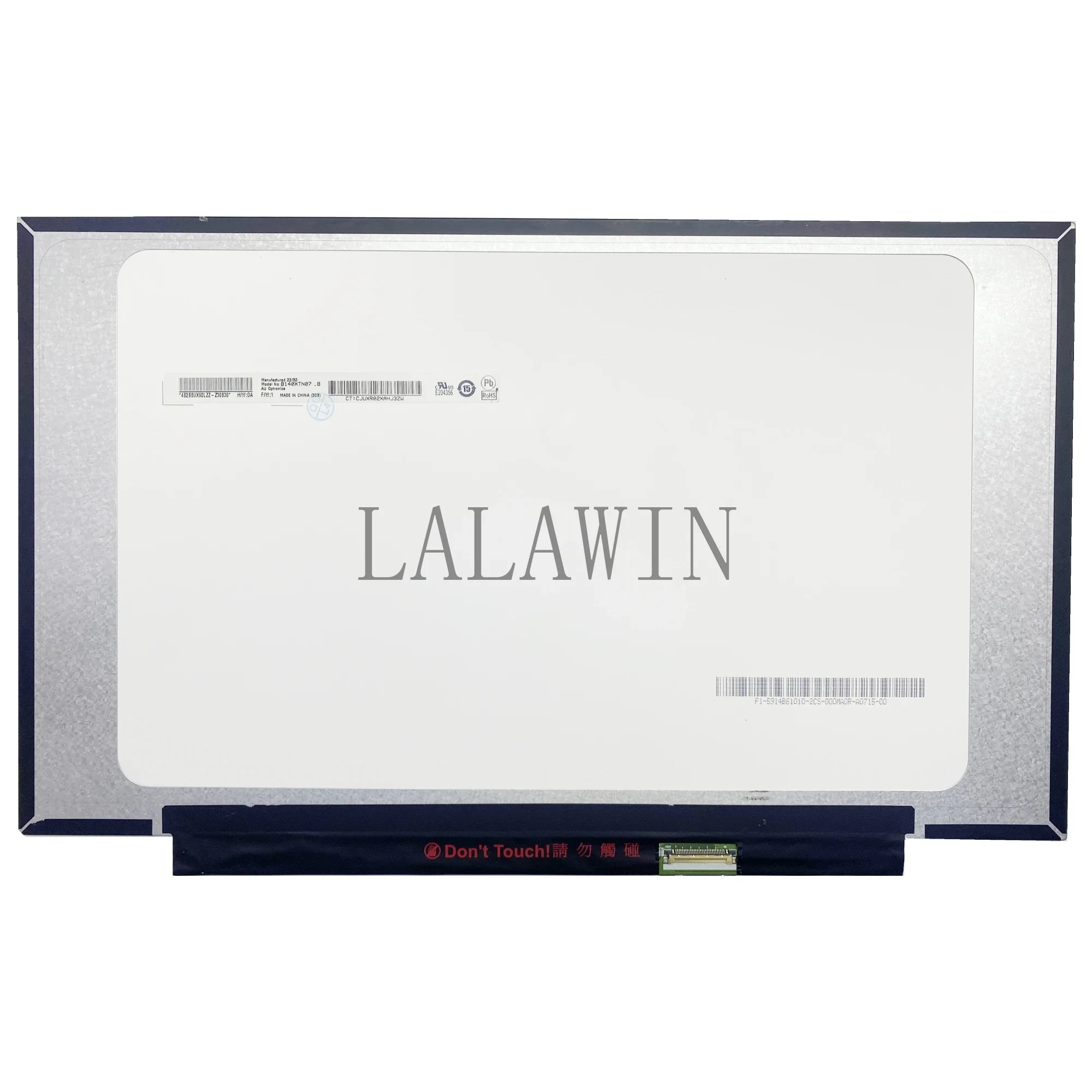 B140XTN07.8 IPS Panel 1366x768 14 Inch EDP 30pins LCD Screen Display