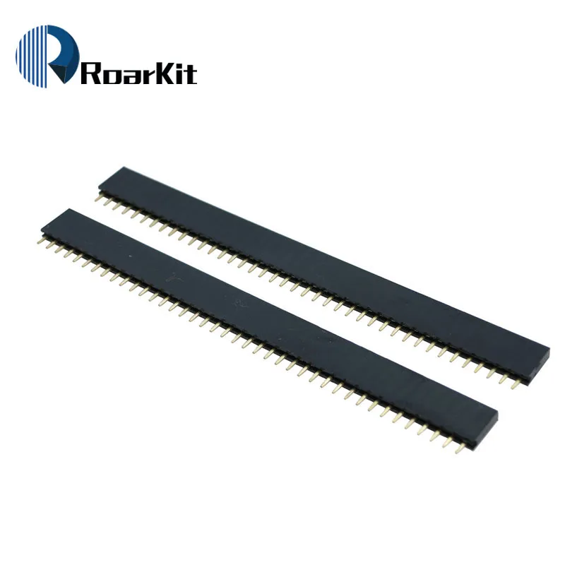 1x40 Pin 2.54mm 40P Single Row Female Pin Header Connector Female pin header 10PCS/LOT