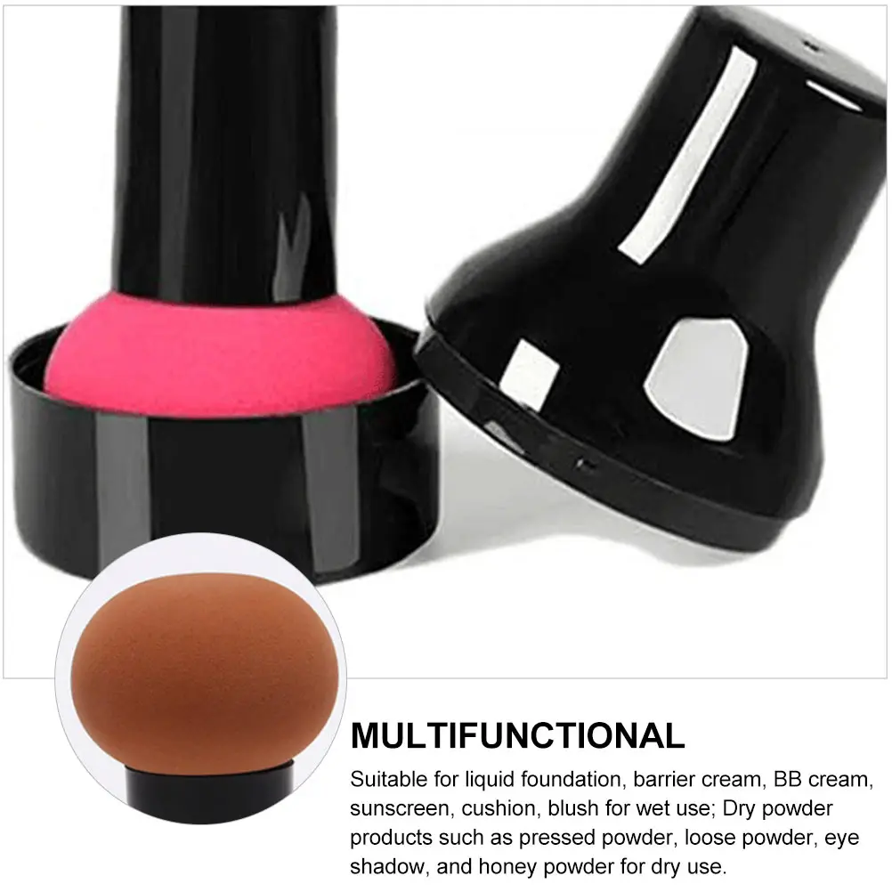 

4pcs Makeup Powder Cushion Mushroom Applicator For Liquid Foundation Cream Sunscreen Facial Body Puff Sensitive Skin