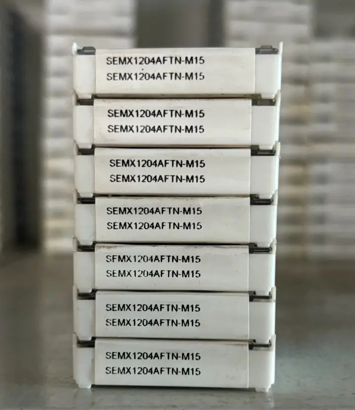 

Hard alloy cutting blades SEEX1204AFTN-M15,MP2500