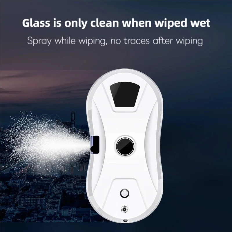 5600PA Intelligent Window Cleaner Vacuum Cleaner Robot Window Cleaner Electric Glass Cleaner Household Remote Controls