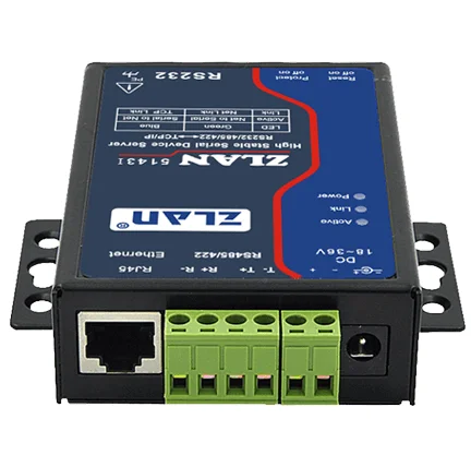 

High-performance, High Stability Isolation Serial Device Server / Modbus Gateway products, flagship Product ZLAN5143I