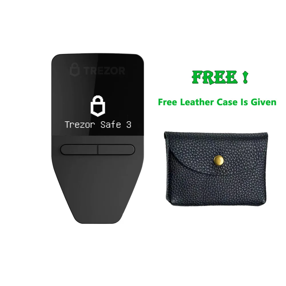 

Trezor Safe3 Crypto Hardware Wallet Security Open Source Cold Storage
