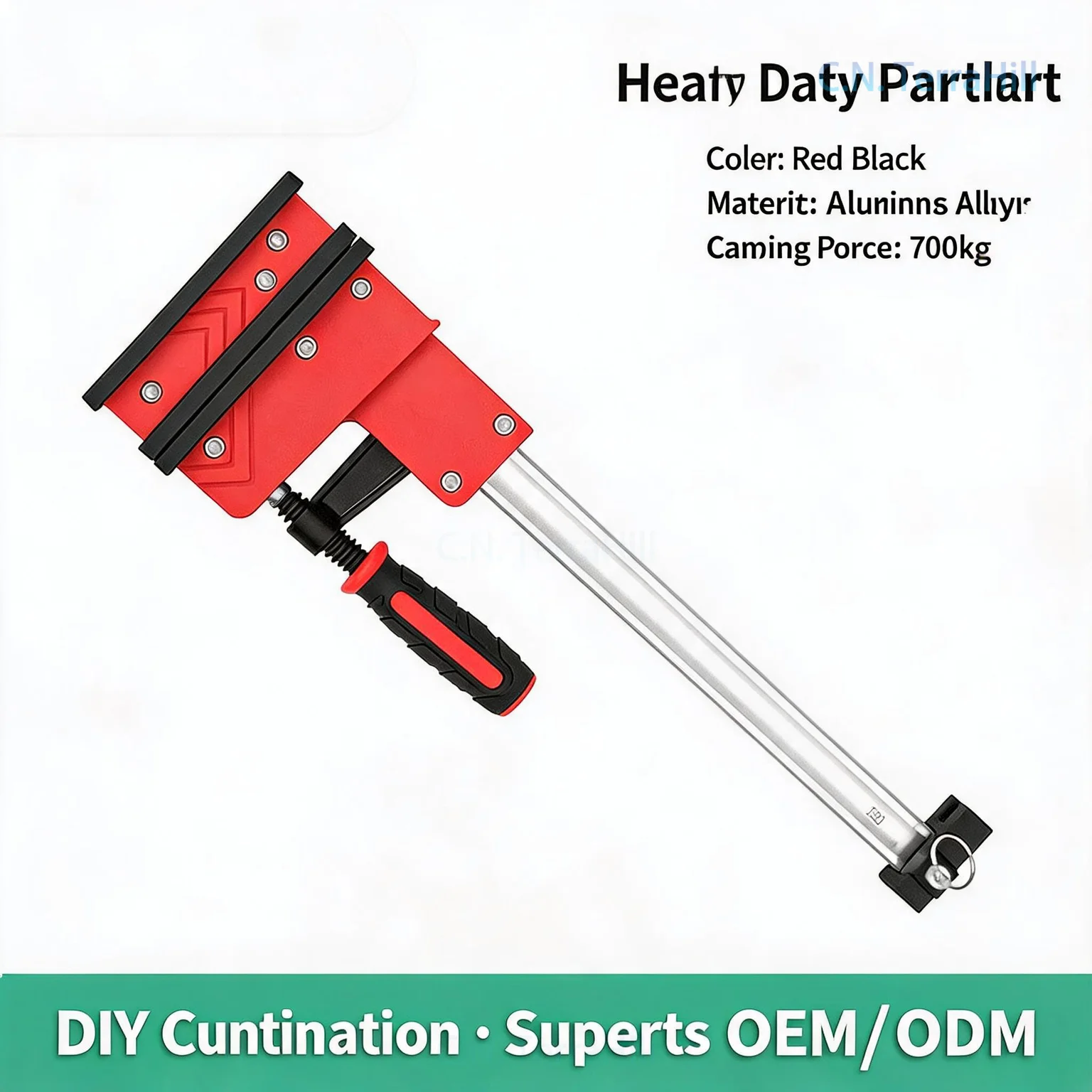 Heavy Duty Woodworking Parallel F Clamp Multi Size Fixing Board Panel Clamp Tightener Thickened Clamp Tool