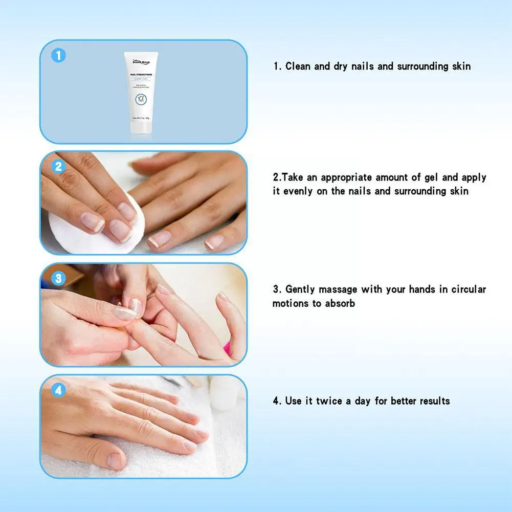 Nagelverzorging Gel Hand En Voet Onychomycosis Zachte Nagel Nagel Verheldering Nagel Verdikking Reparatie Behandeling Gel R0g2