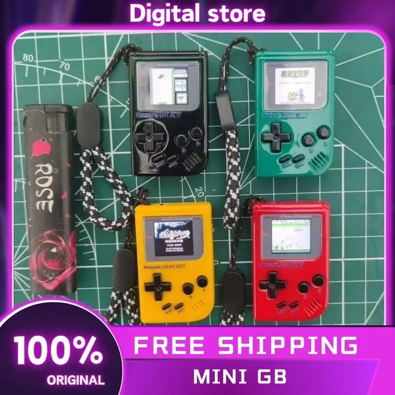 Mini GB Handheld Game Console With 160*144 Screen Resolution Customization Game Console With Tf Card 100+Game Boy Birthday Gifts