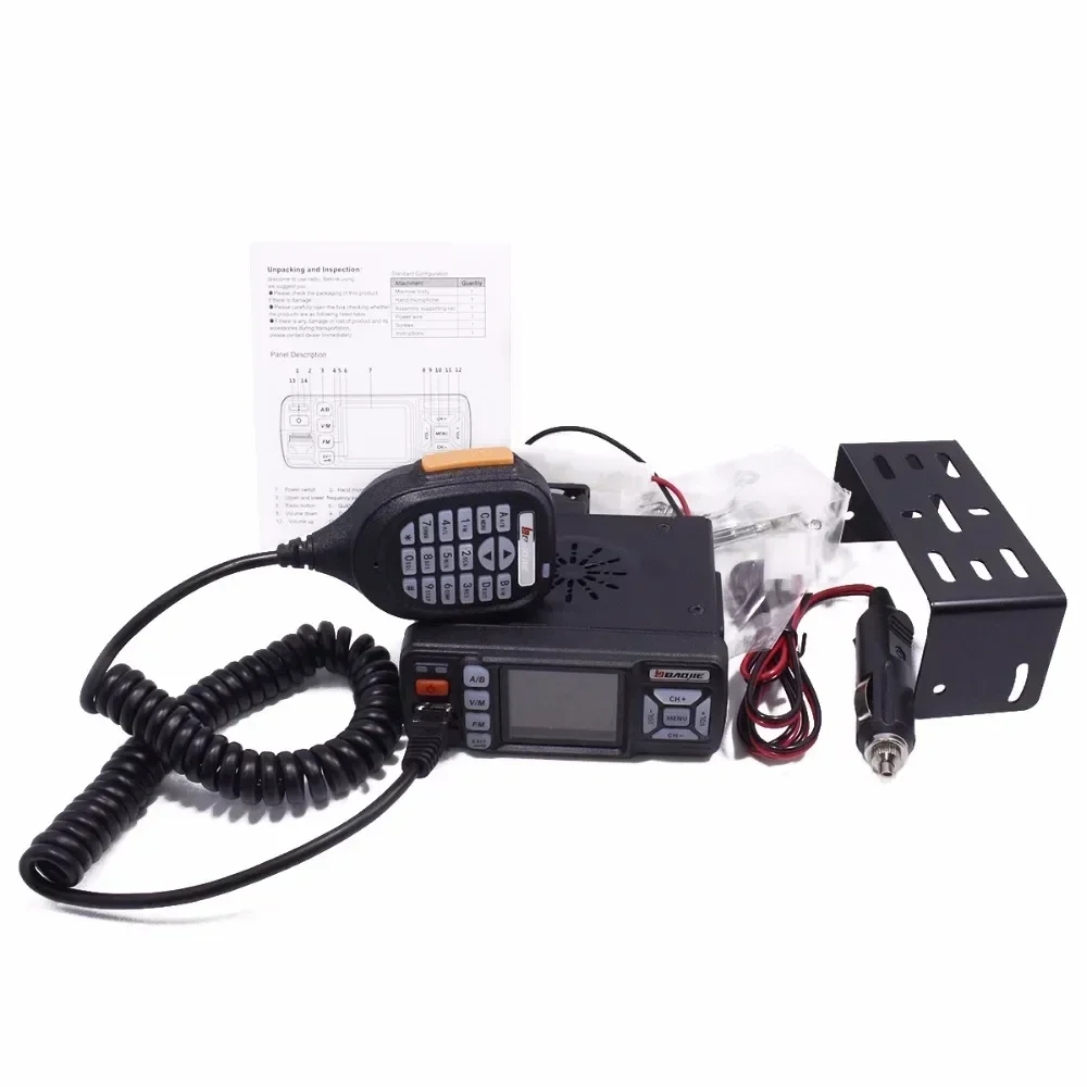 Nouveau! BJ-318 autoradio double bande VHF UHF Radio Mobile talkie-walkie longue portée Radio bidirectionnelle mise à niveau de BJ-218 Z218