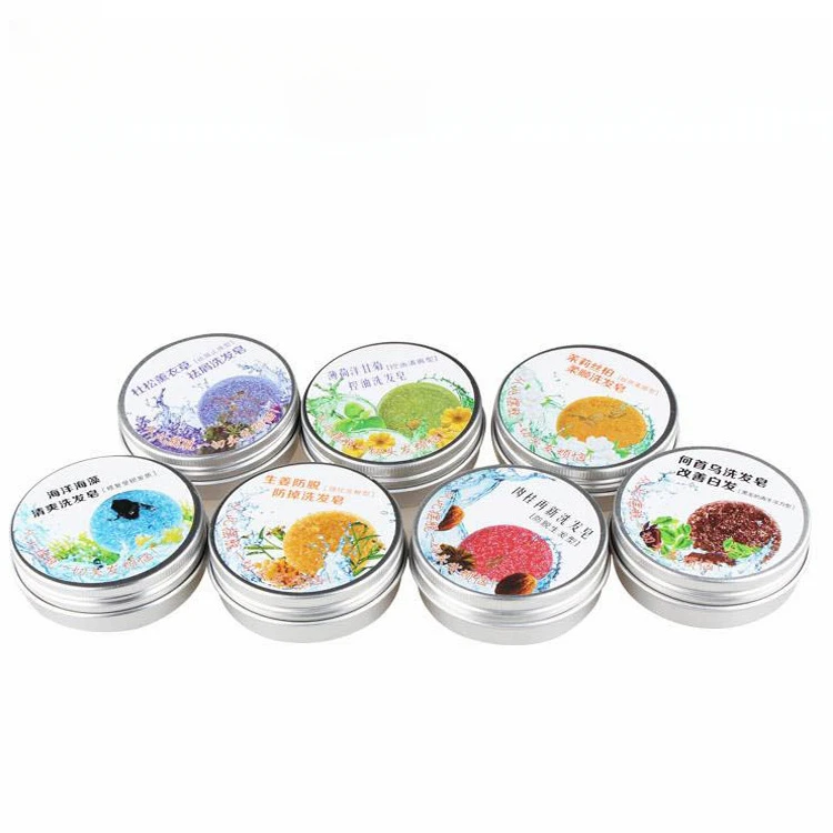 شامبو بوليغونوم مولتيفلوروم خالي من السيليكون للبالغين، زنجبيل للعناية بالشعر، صابون شامبو وإكليل الجبل والنعناع والقرفة