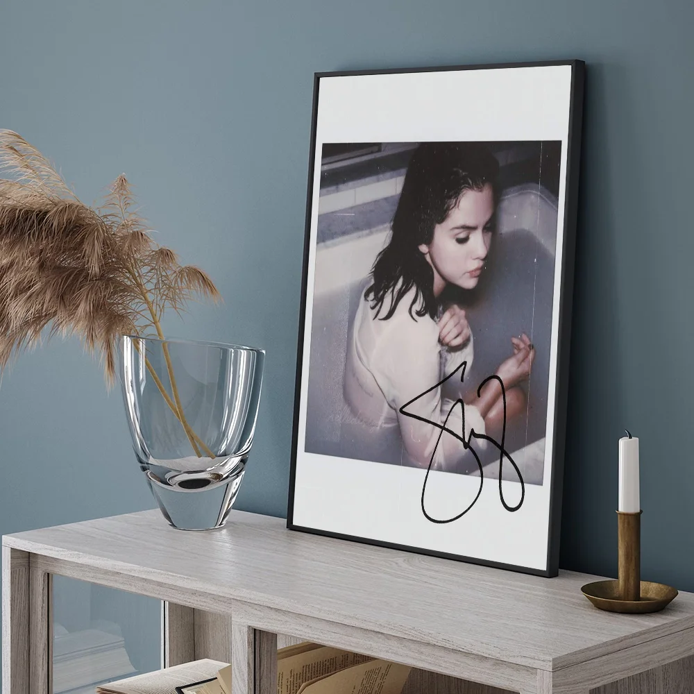 سيلينا غوميز ملصق غرفة المقهى ديكور ملصقات الحائط