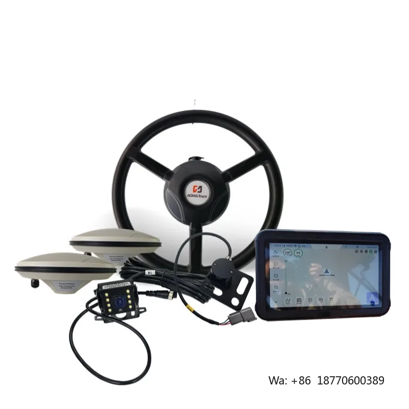 AGMA TOYAR Agricultural GPS Steering System with Engine and Slope Compensation for Farm 1 Year Warranty