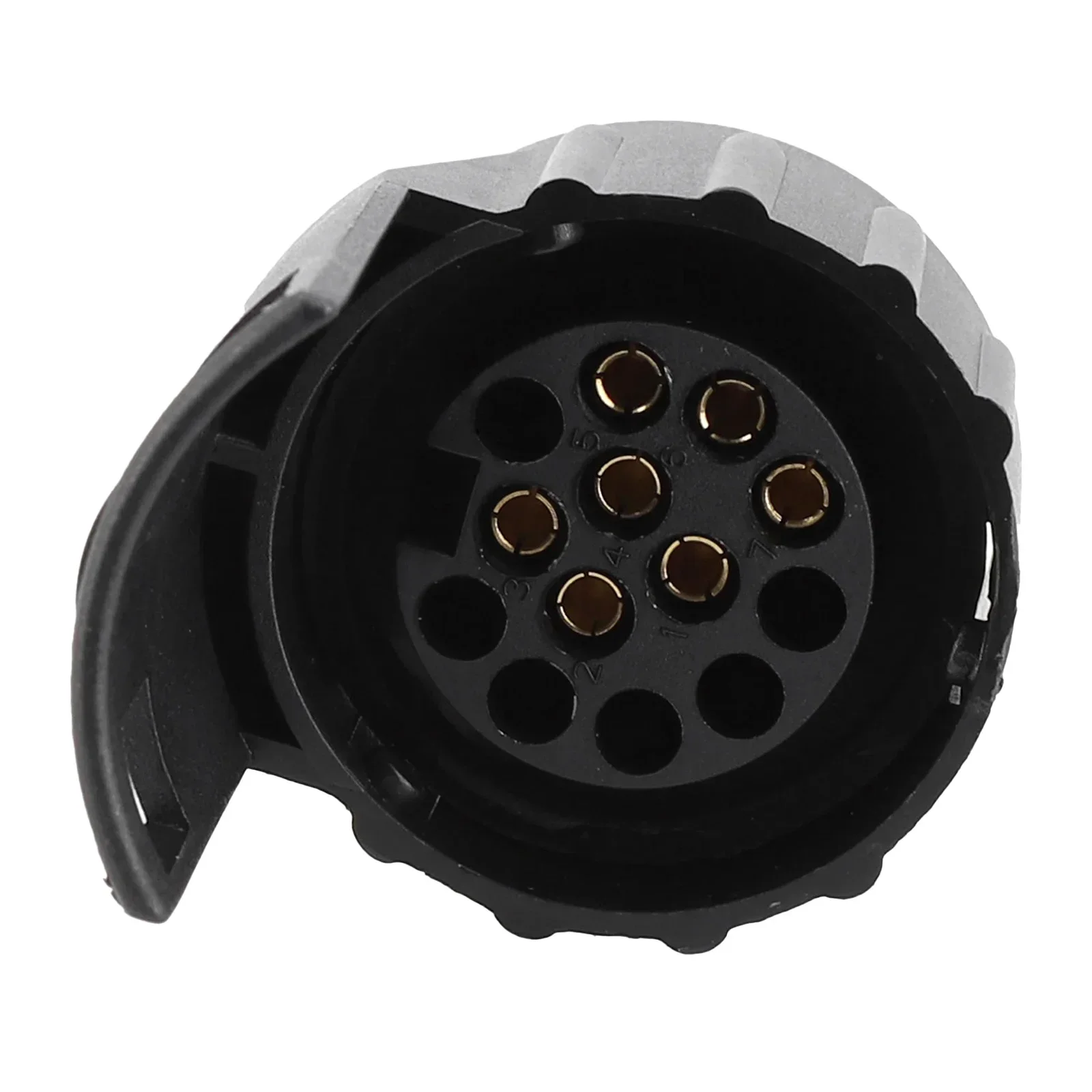 7 To 13 Pin Towing Adaptor Trailer Caravan Truck Towbar Car Plug Adapter Waterproof  Towing Electric Socket Adapter Plug Convert