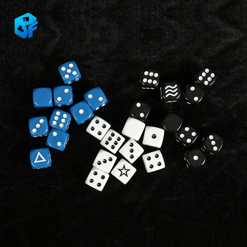 Russia Dice Deluxe Forcing Dice Magic Tricks Close-Up Street Stage Magic Tricks Accessories Comedy Classic Toy contains dices