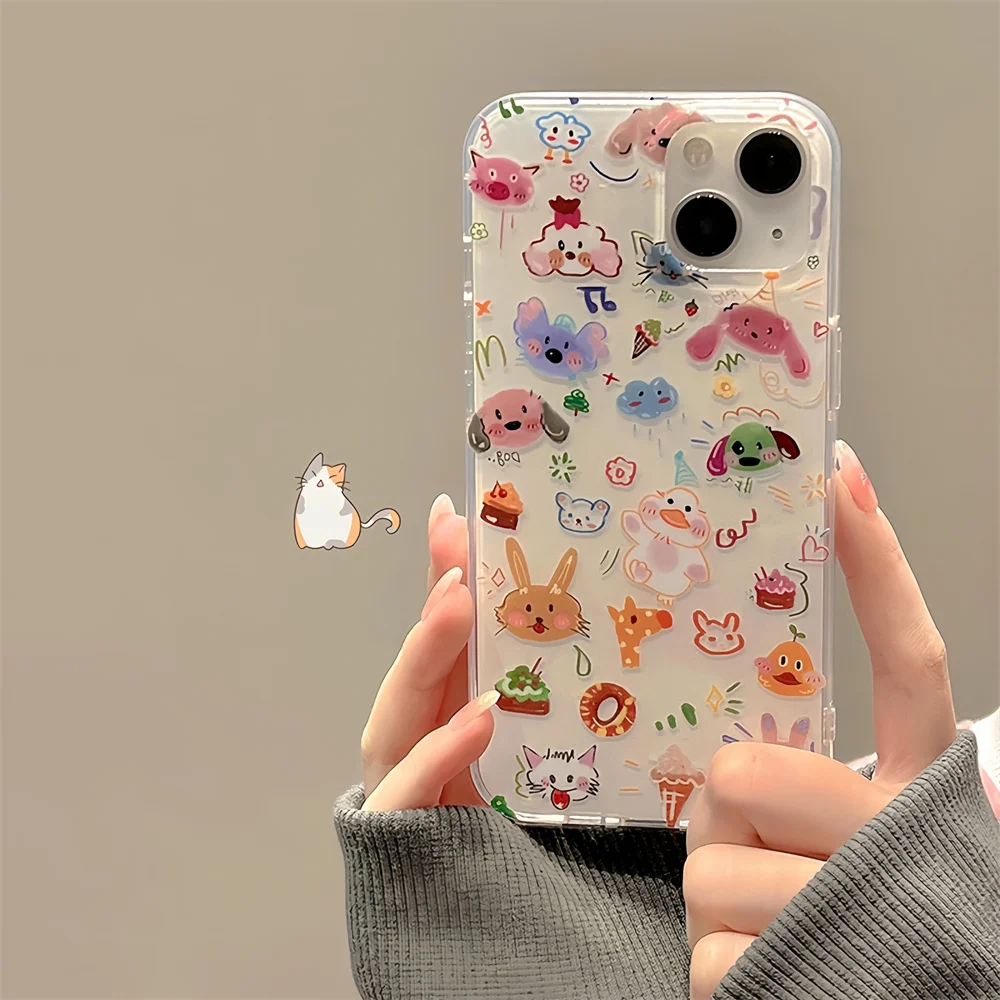 TM103 For Xiaomi Mi Redmi Note 14 13 13T 12S 12 12T 11 11S 11T 11E 10T 10 9 8 7 6 Pro Plus + 4G 5G Lite Ultra TPU Phone case