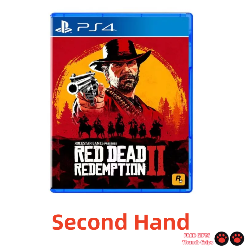 second-hand-game-discs-red-dead-redemption-2-sony-playstation-4-ps4-game-cd-card-playstation4-red-dead-redemption-2