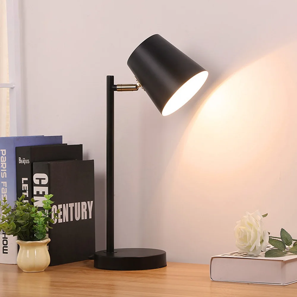 

Reading Table Lamp Desk Study Eye Care Lamp Bedroom Bedside Premium Sense Table Lamps