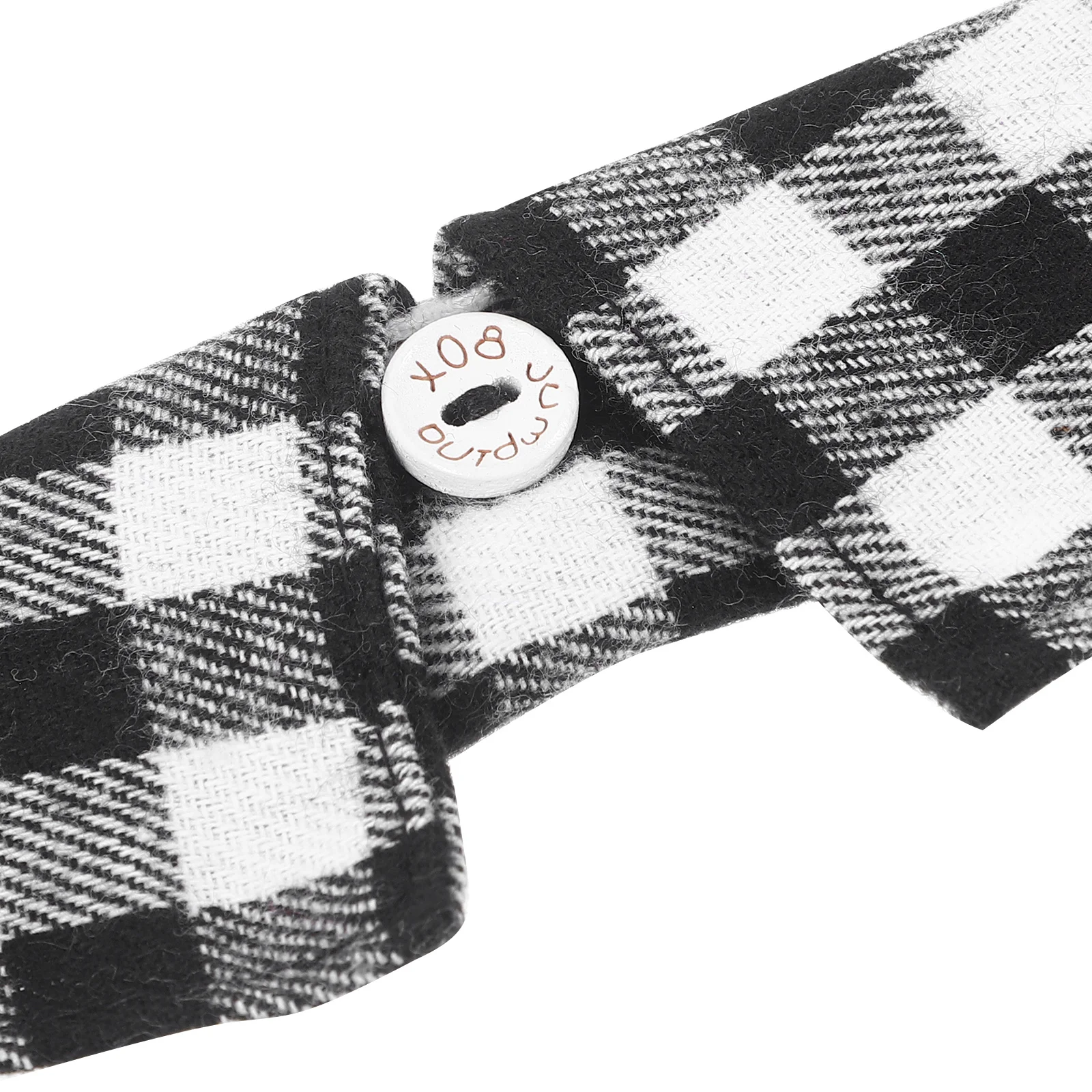 

Pet Bowtie Collar Adjustable Plaid Cat Collar For Kitten Small Cats Soft Durable Breathable Fashion Accessory Daily Party