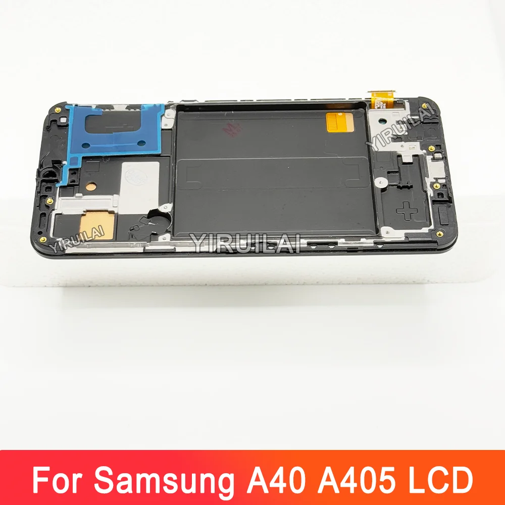 TFT Screen For Samsung Galaxy A40 LCD Display WithFrame For Galaxy A40 A405FN SM-A405F Touch Screen Digitizer Assembly Screen