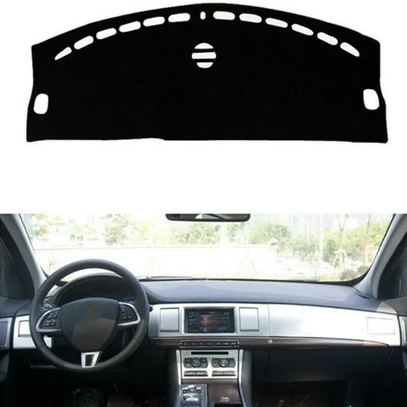 Auto-Accessoires Interieur Anti-Slip Dashmat Dashboard Mat Dashboard Hoes Zonneklep Pad Voor Jaguar Xf 2009-2015