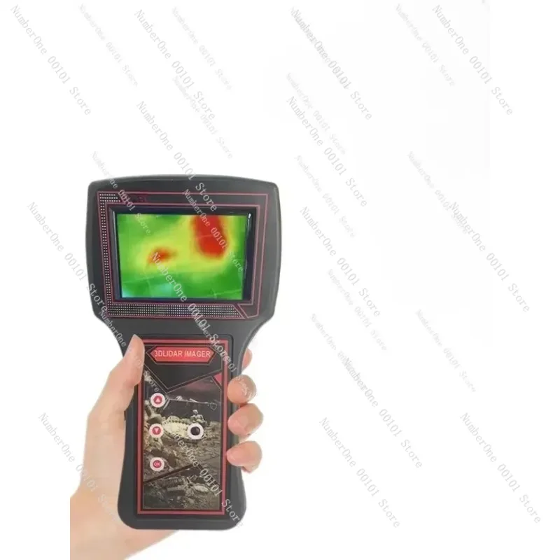 3D Underground Metal Detector with Visual Imaging - High Precision Ground Penetrating Radar System for Outdoor Treasure Hunting