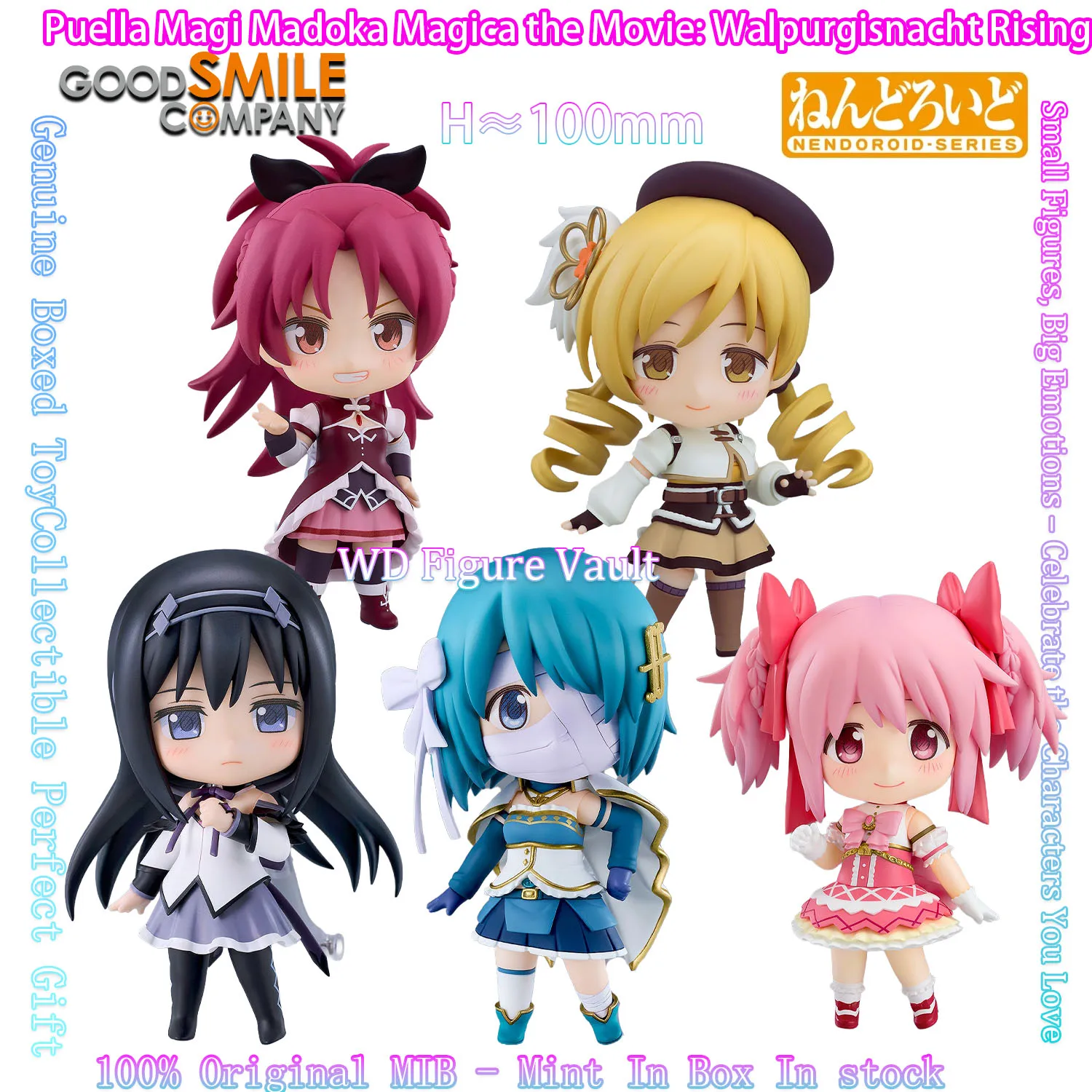 W magazynie figurki GSC Nendoroid Puella Magi Madoka Magica Madoka Kaname Miki Sayaka Tomoe Mami Homura Akemi Sakura Kyoko.