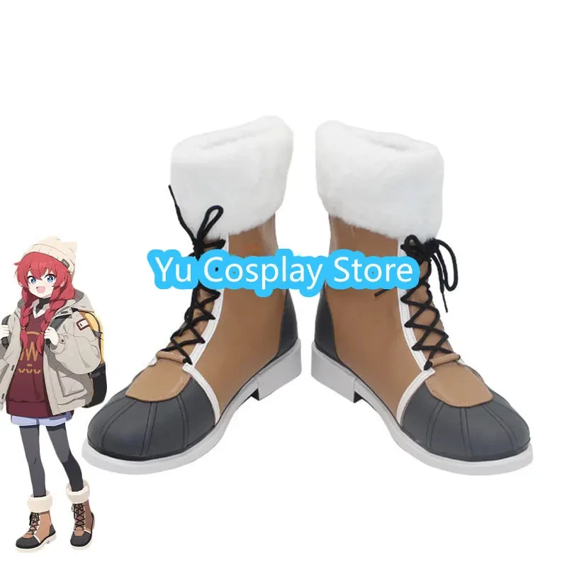 Maki Konuri Cosplay Shoes Game Blue Archive Cosplay Props Halloween Carnival Boots Anime PU Leather Shoes Custom Made