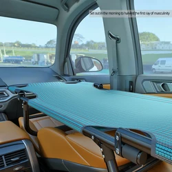 Automotive Universal Rear Seat Folding Travel Bed Co Pilot Rest Folding Bed Portable Car Folding Bed Rear Seat Car Travel Bed