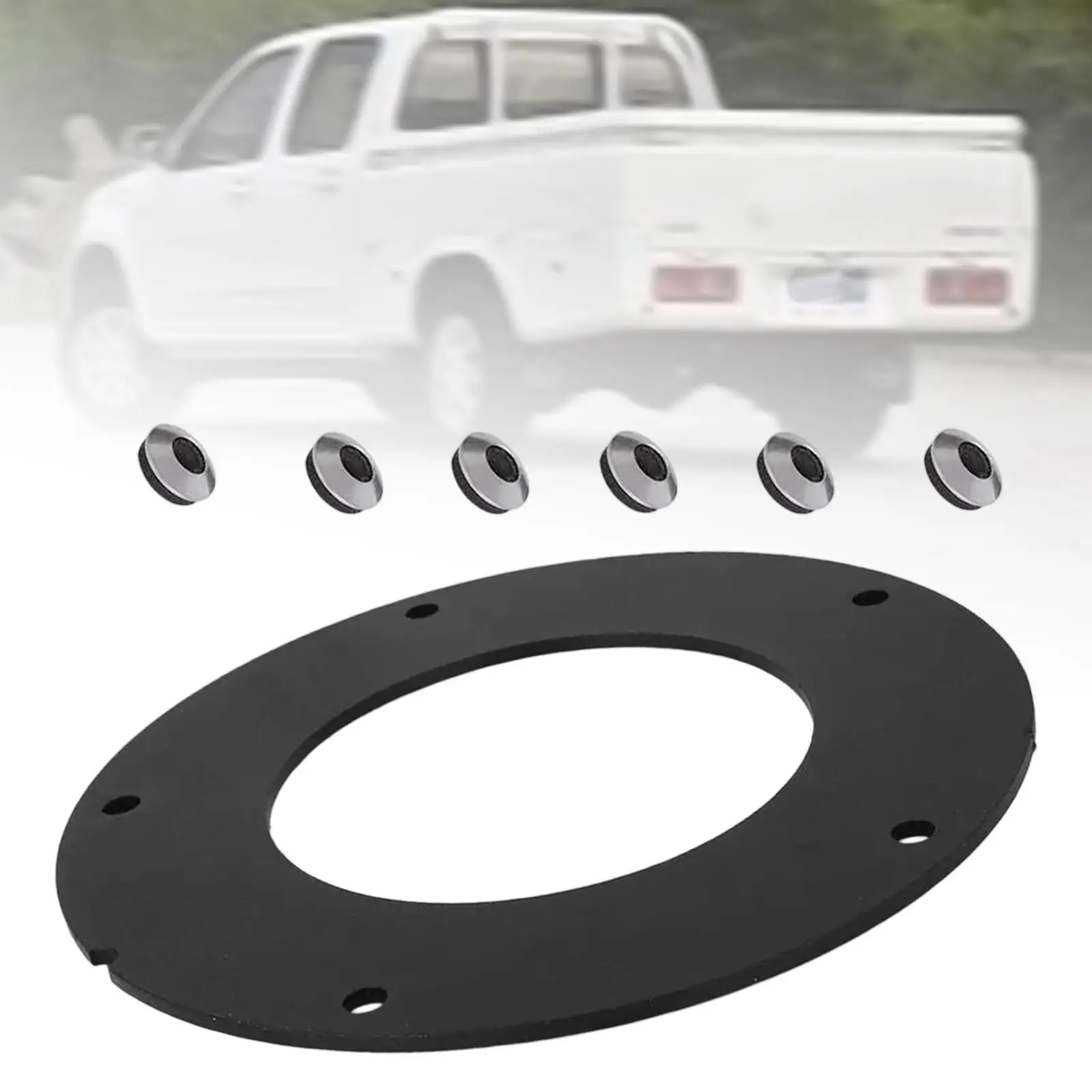 Замена стопорного кольца топливного бака, фиксирующая нержавеющая прокладка, стальное стопорное кольцо бензобака TR27-r для пикапа Colorado среднего размера