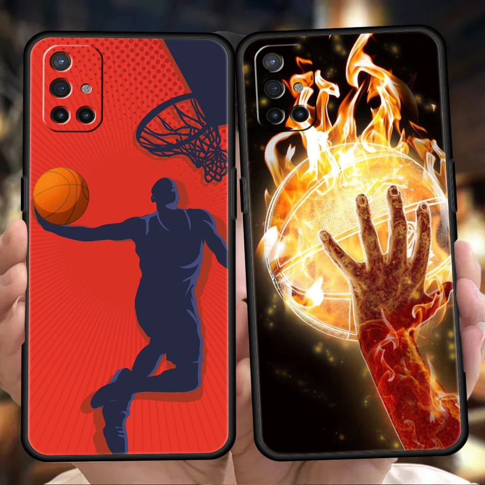 Basketball Basket Sports Phone Case for Oneplus 11 10T Nord N100 N10 10 7 8 9 9R 7T 8T N200 CE 2 9RT Pro 5G Silicone Cover Shell