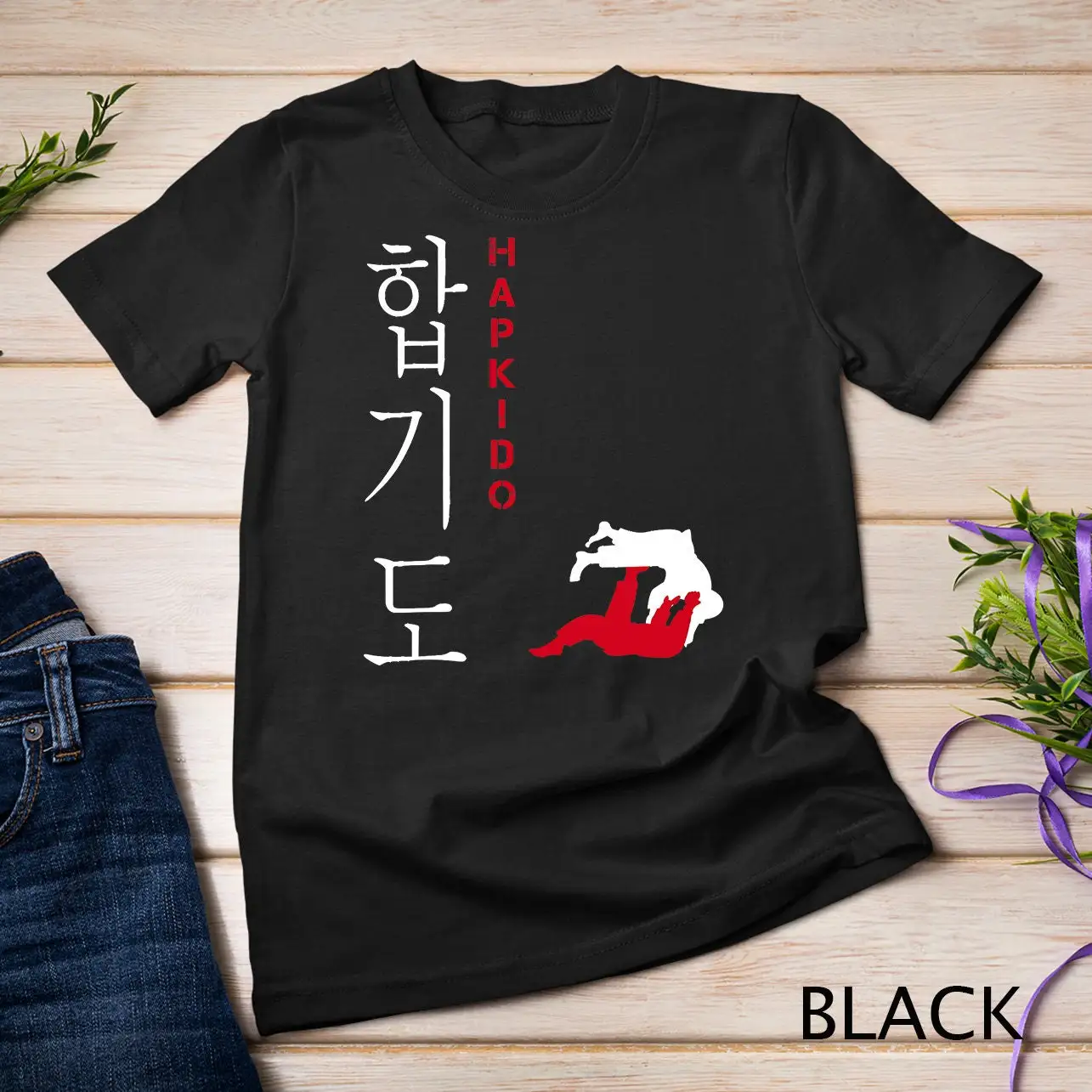 Hapkido Korean Martial Art Fighter T Shirt Sweat