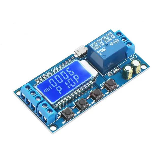 XY-LJ02 1-channel relay module delay power-off disconnection trigger delay cycle timing circuit switch