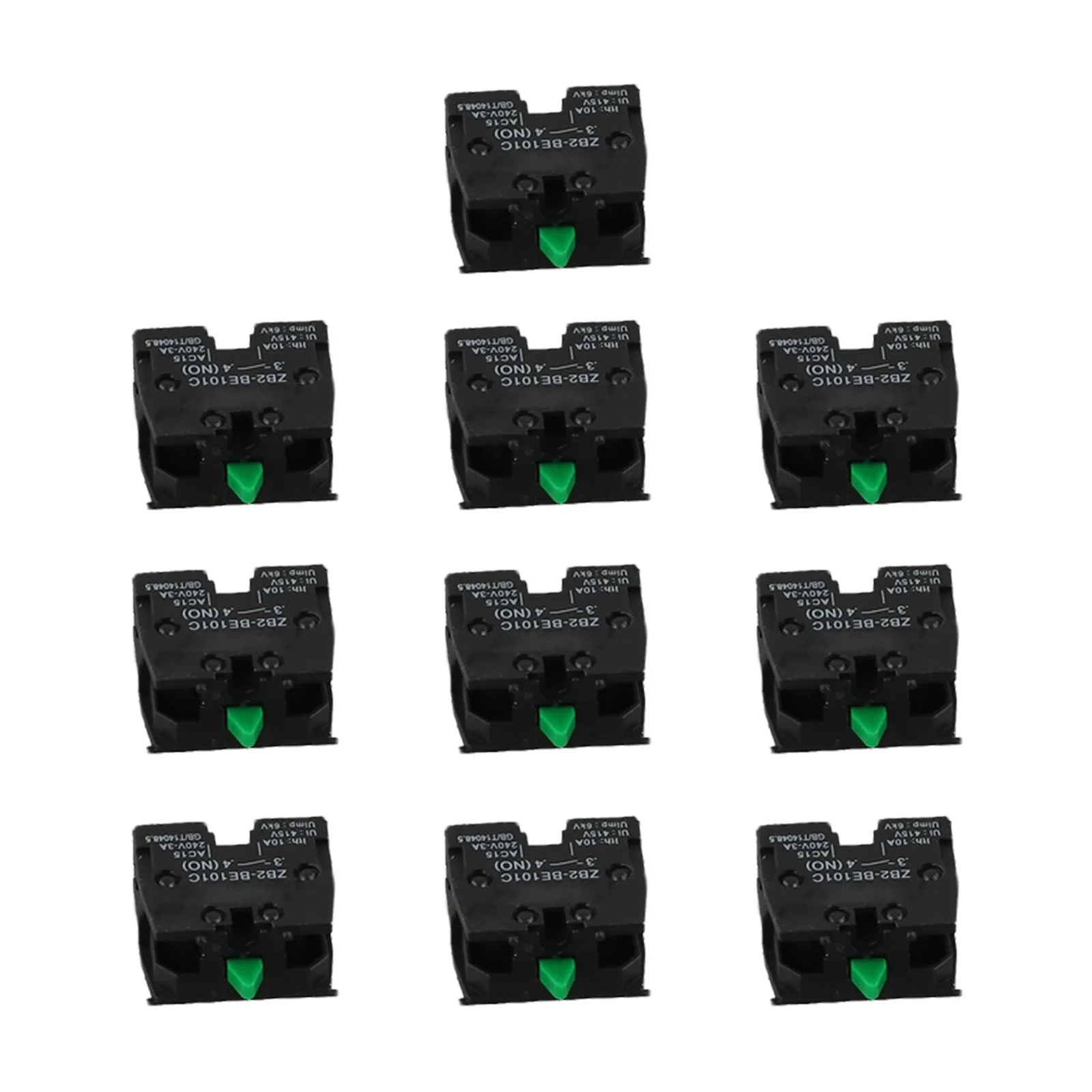 

Twelve Pack Heavy Duty Momentary Switching Contacts Model Number XB1 BE1O1 C&NO Z B E02 Cfor Electrical Systems